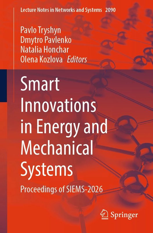 Proceedings of SIEMS-2026, Springer book cover